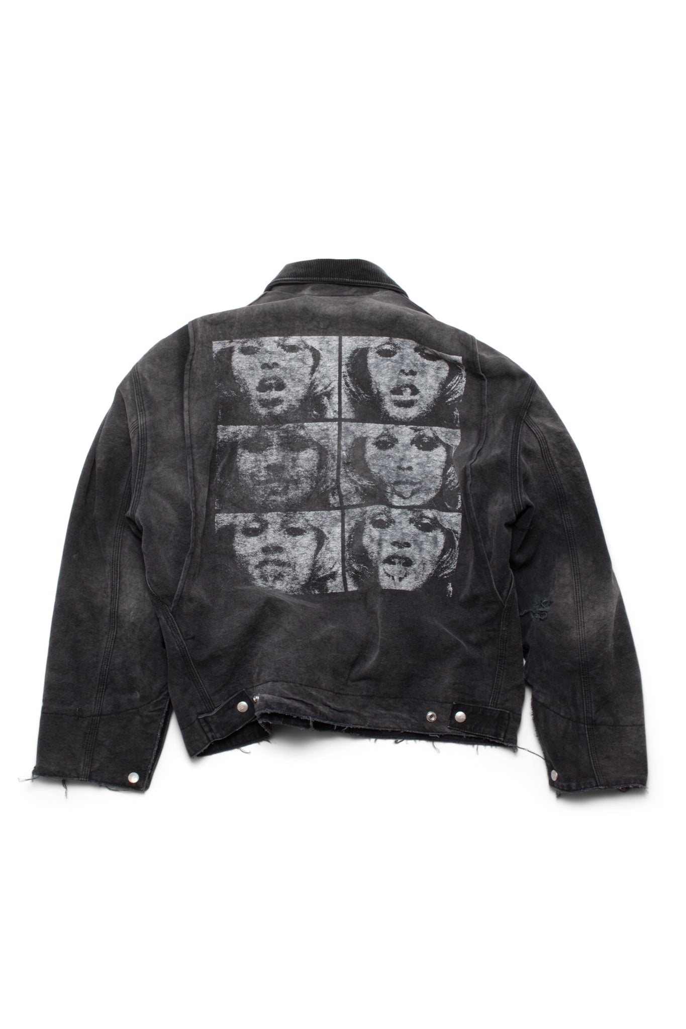 Enfants Riches Déprimés Black Blanket Lined Work Jacket - Xia Office
