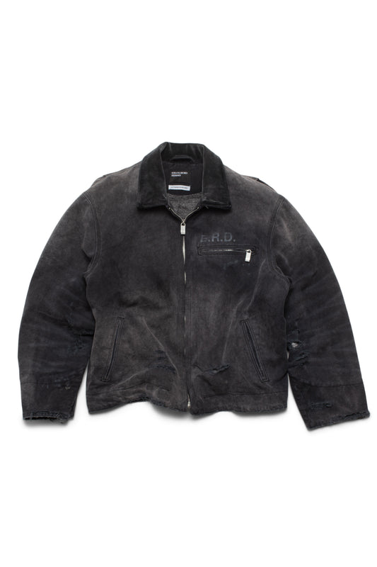 Enfants Riches Déprimés Black Blanket Lined Work Jacket - Xia Office