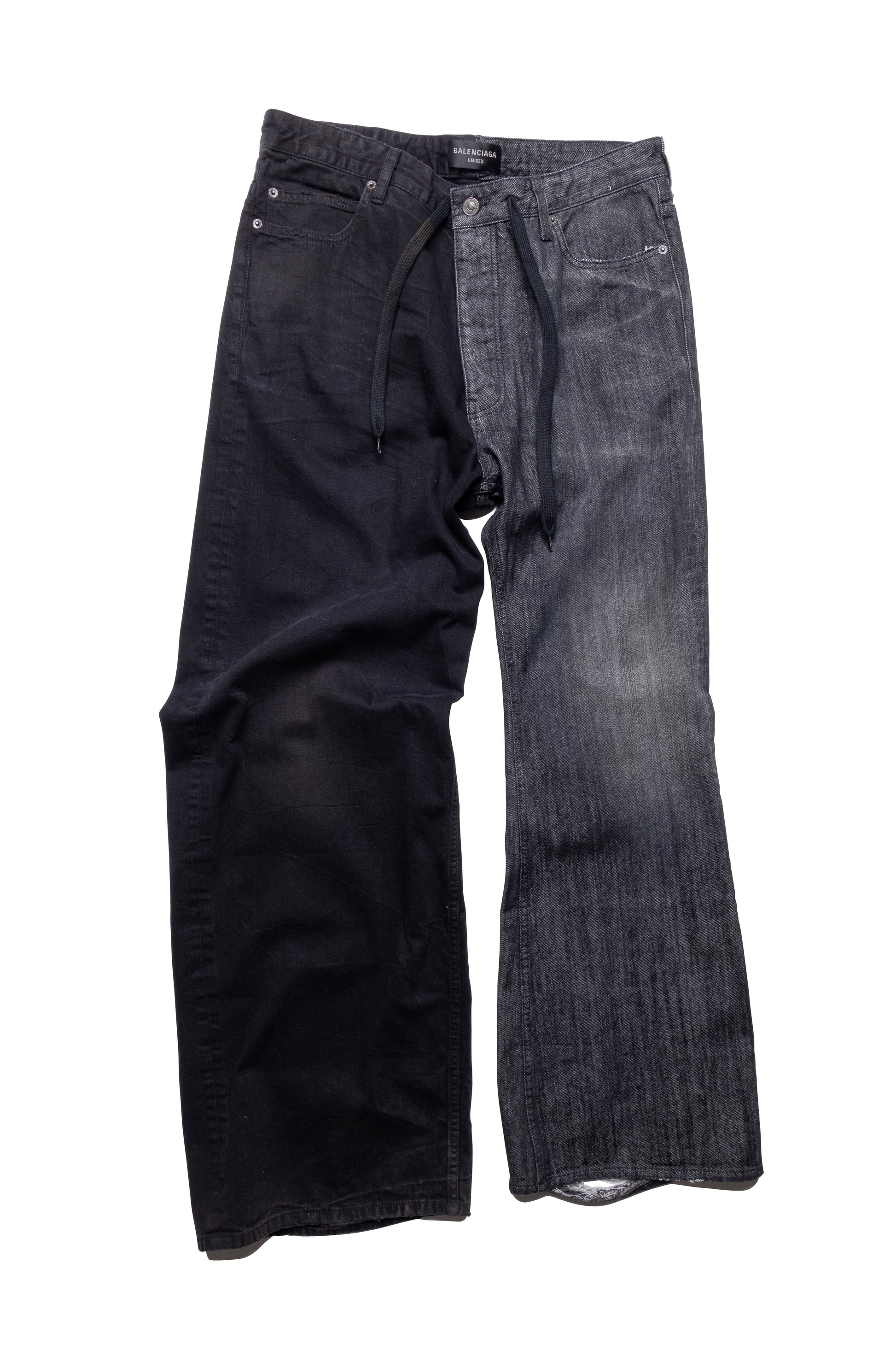 Balenciaga FW24 Fifty-fifty Jeans - Xia Office