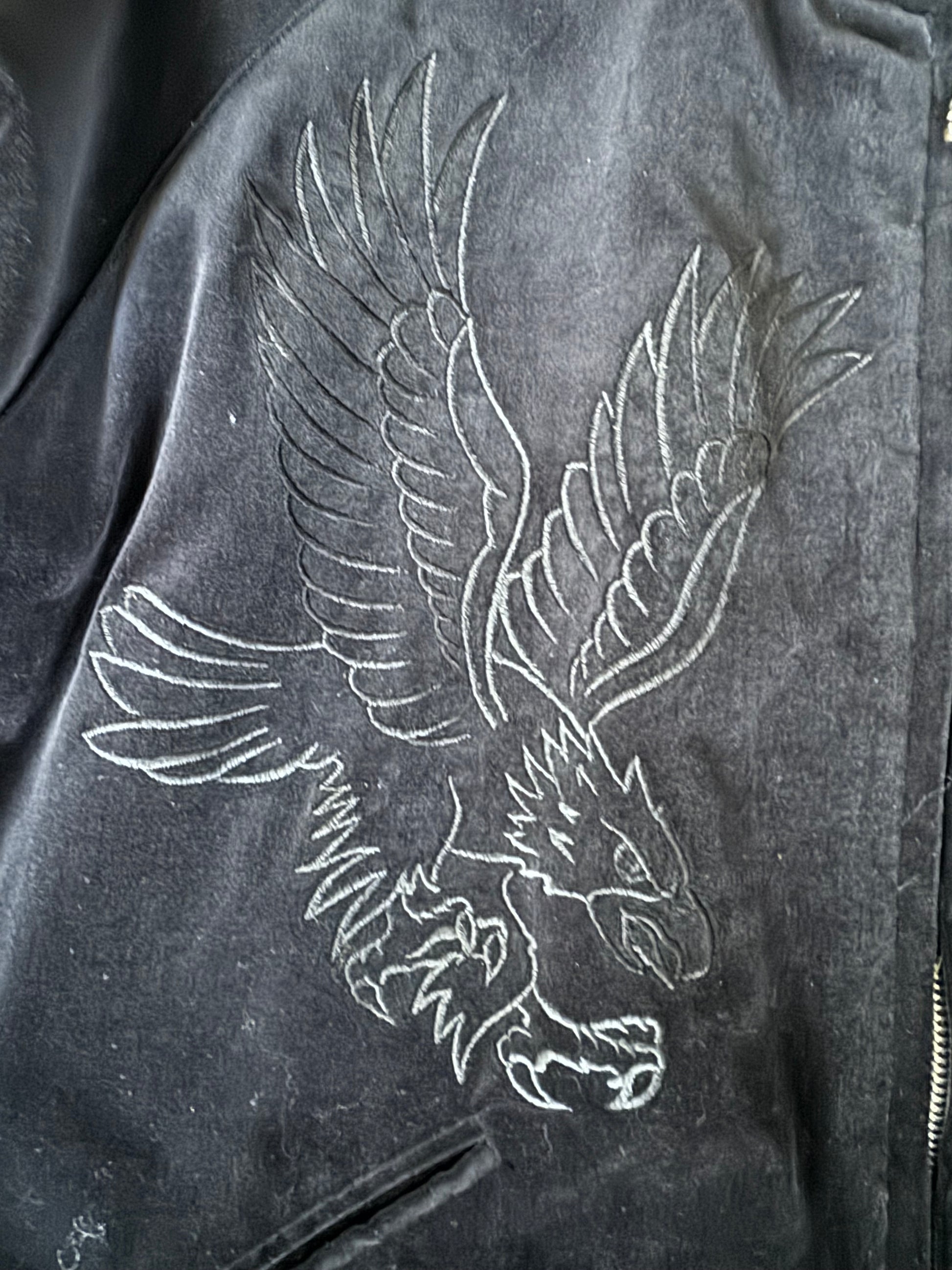 Chrome Hearts reversible sukajan bomber jacket - Xia Office