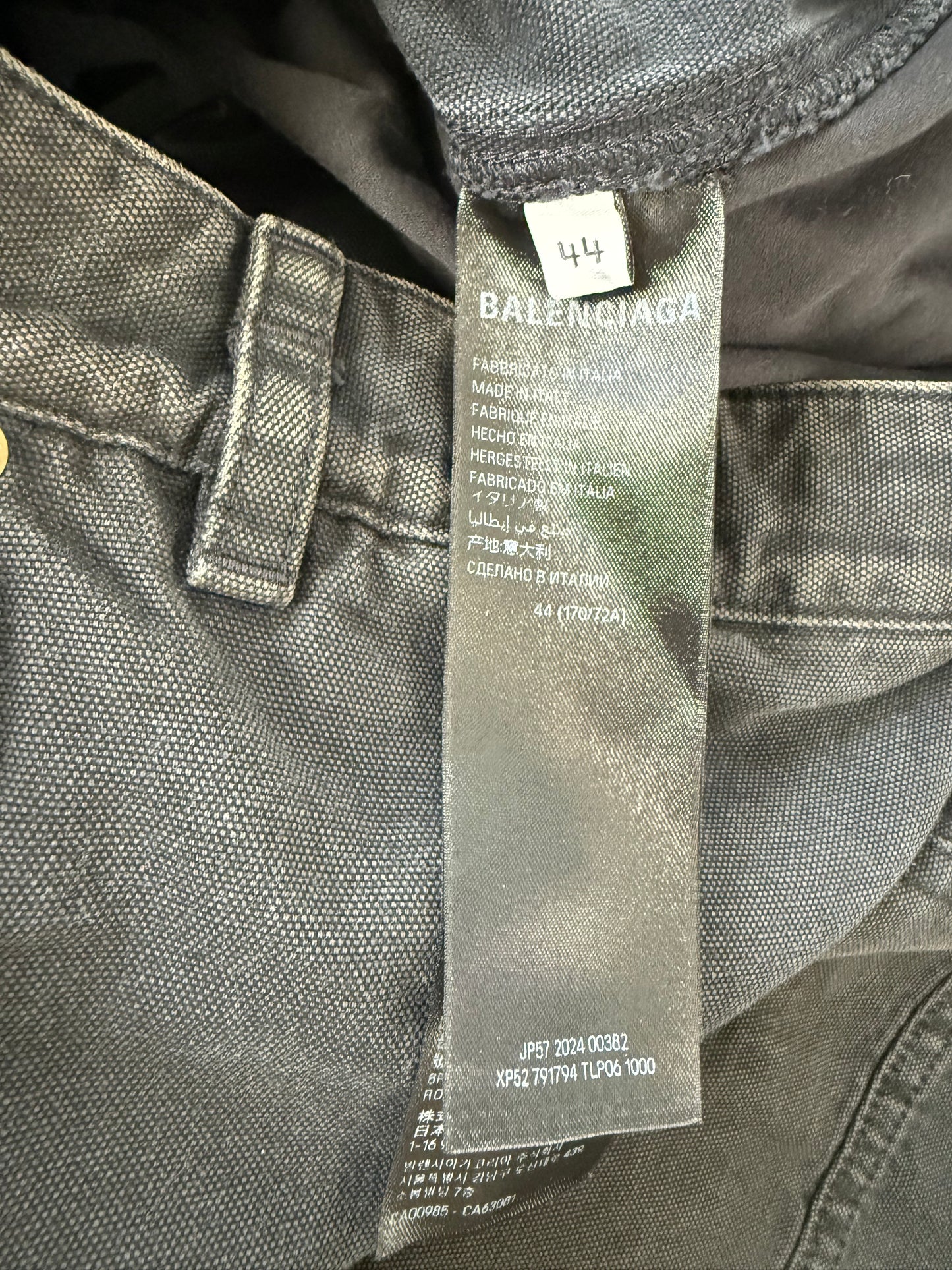 Balenciaga double knee baggy pants - Xia Office