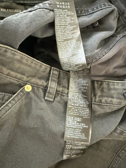 Balenciaga double knee baggy pants - Xia Office