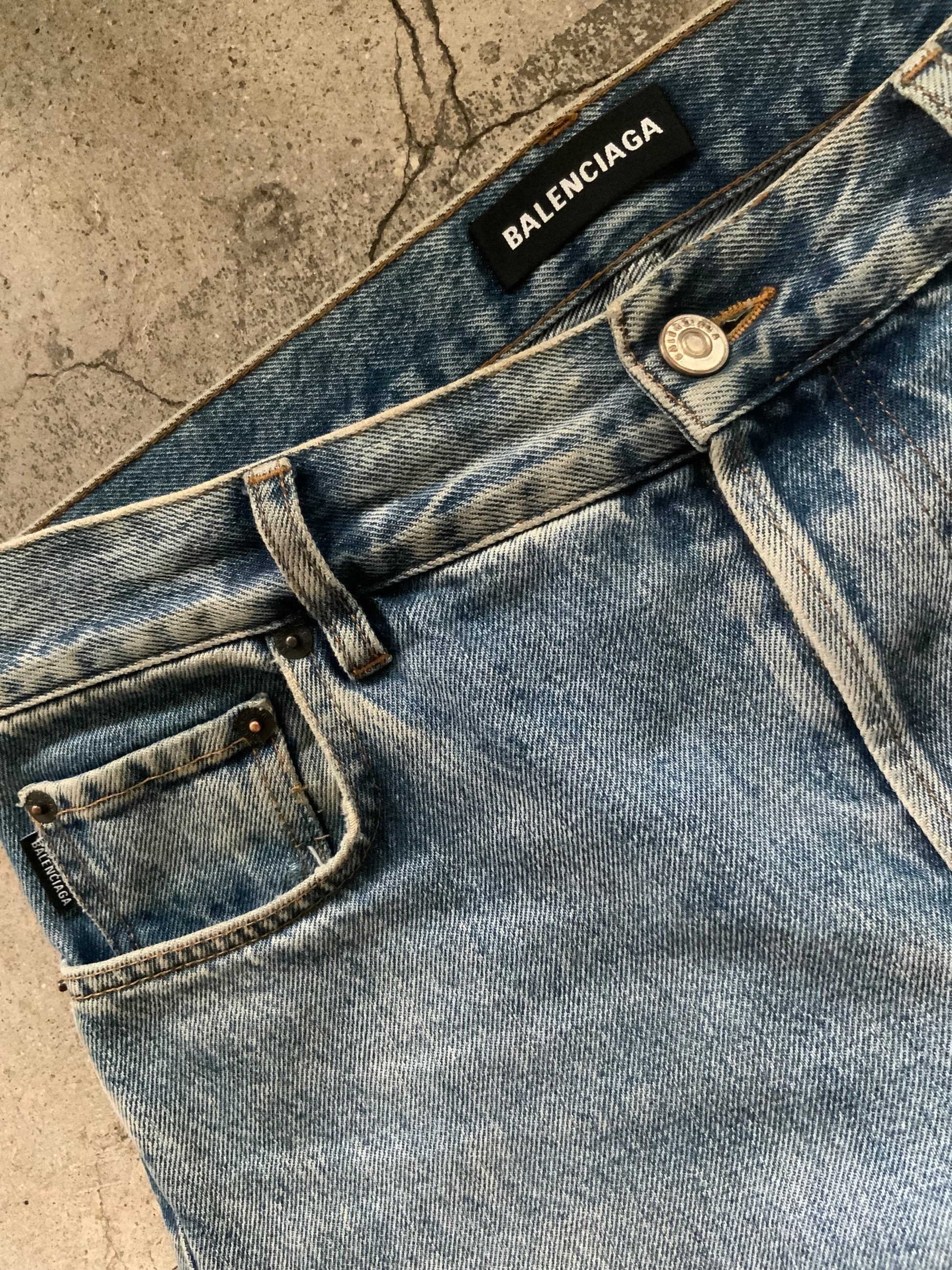 Balenciaga long flared jeans - Xia Office