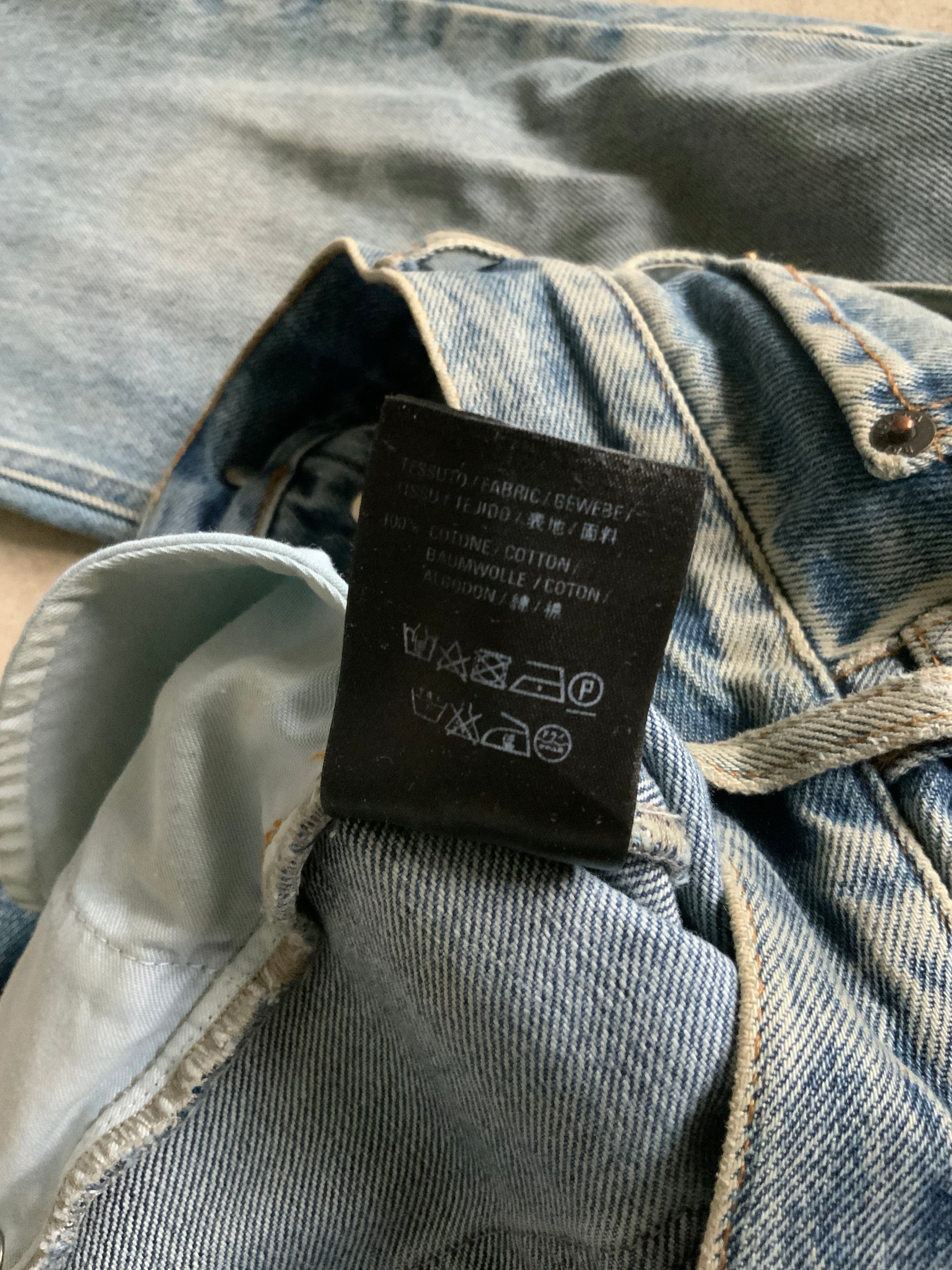 Balenciaga long flared jeans - Xia Office