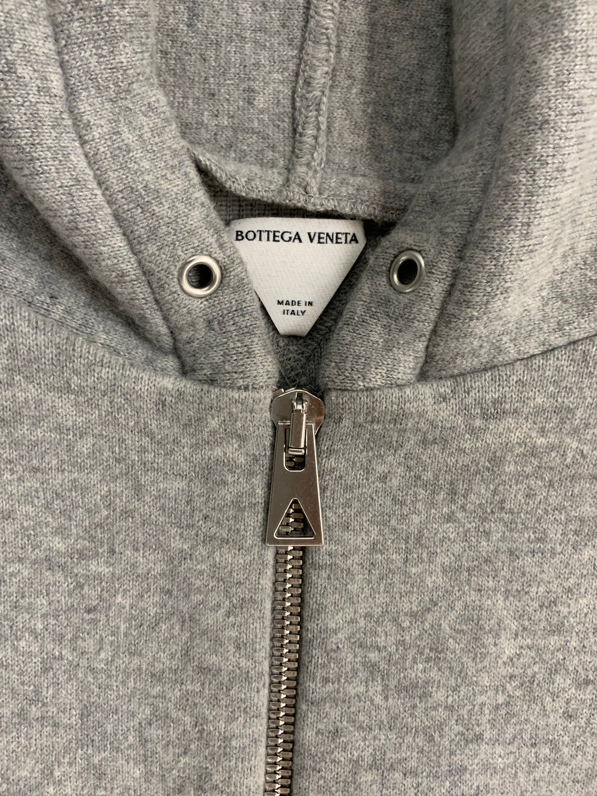 Bottega Veneta cashmere zip hoodie - Xia Office