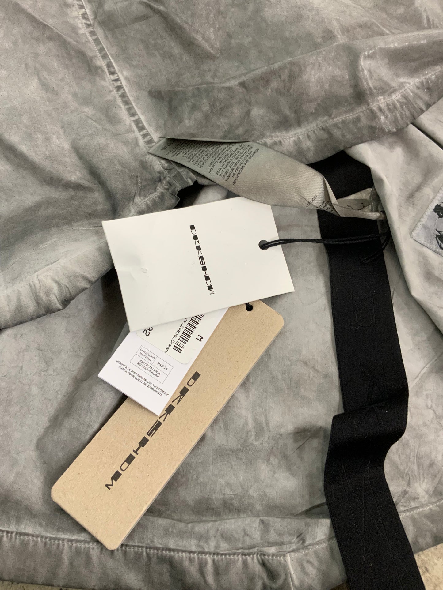 Rick Owens Darkdust jumbo outershirt - Xia Office