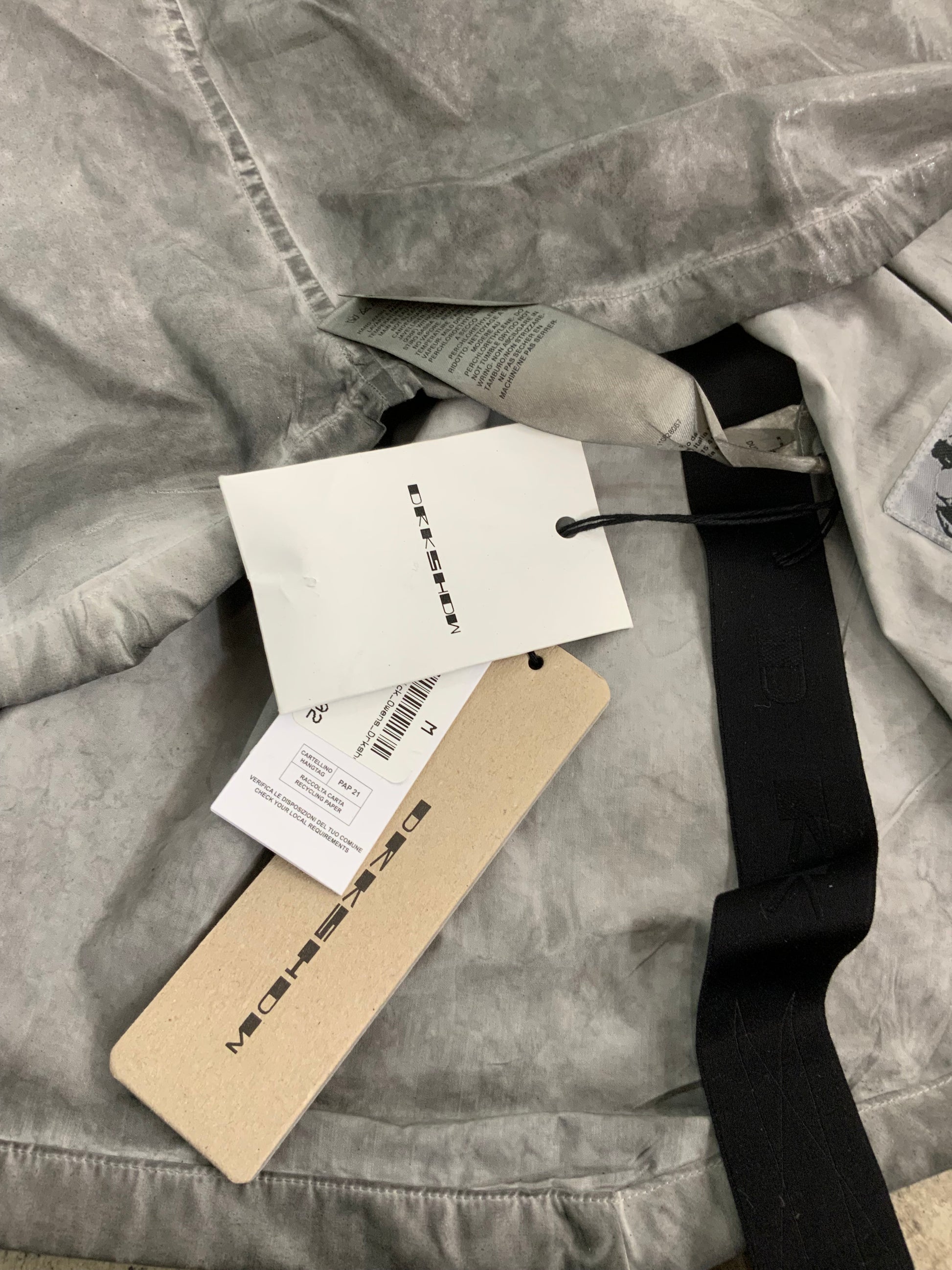 Rick Owens Darkdust jumbo outershirt - Xia Office