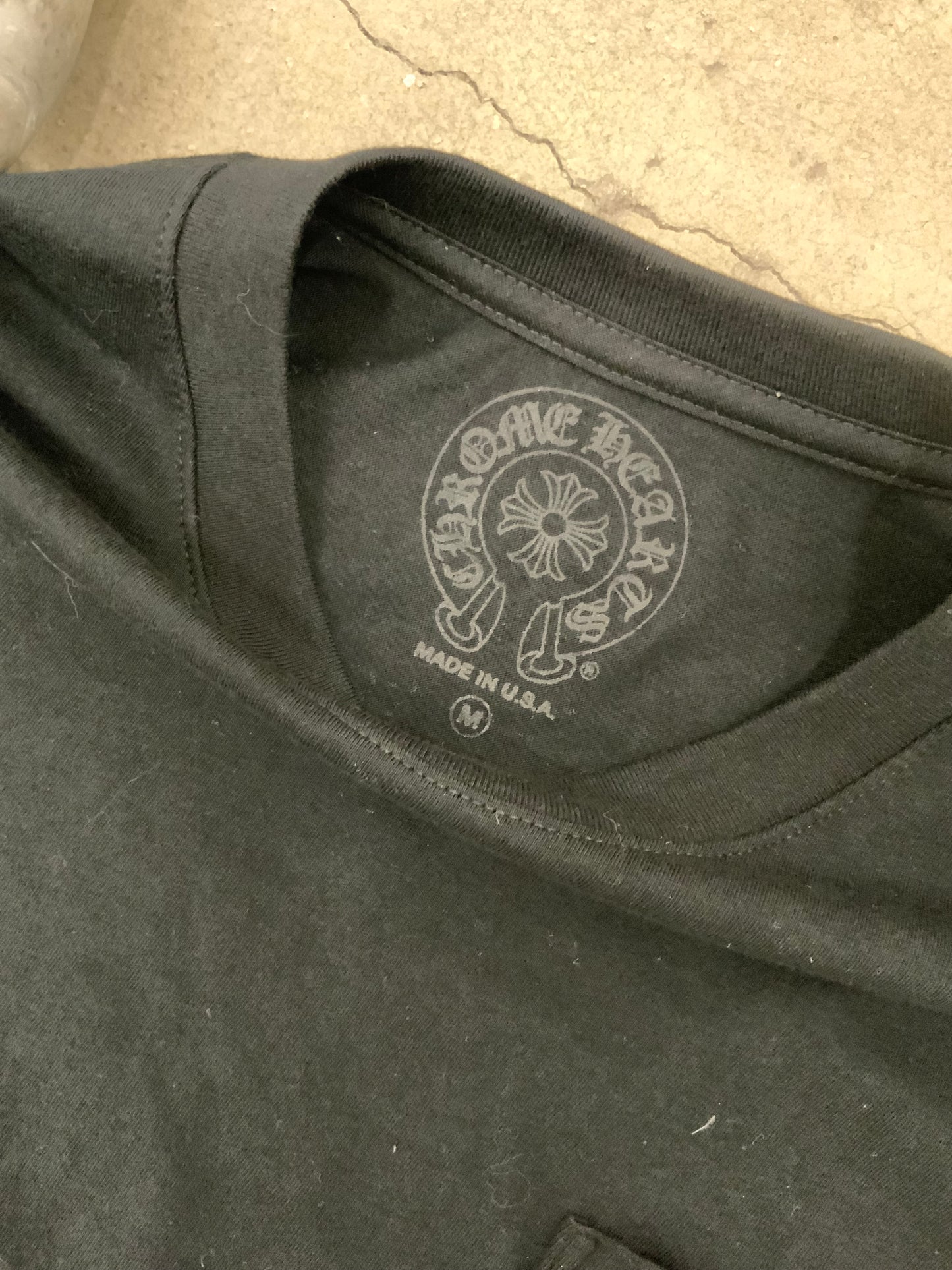 Chrome Hearts script scroll long sleeve - Xia Office