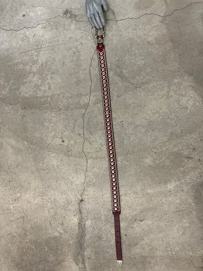Enfants Riches Deprimes leather studded belt - Xia Office