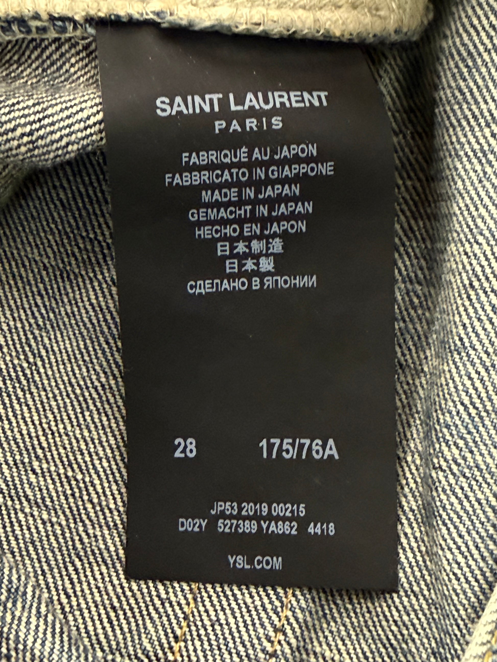 Saint Laurent Paris D02 Jeans - Xia Office
