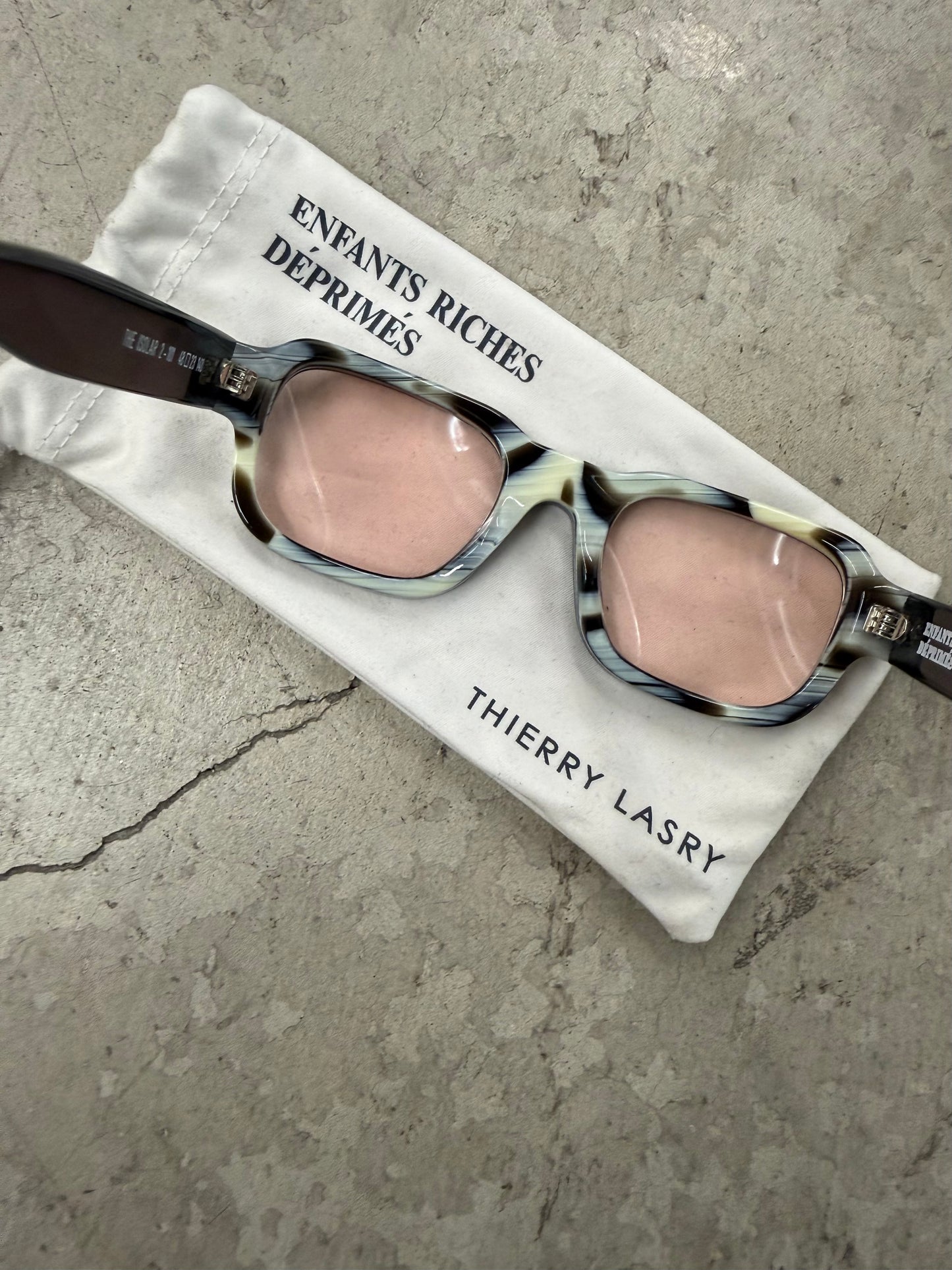 Enfants Riches Deprimes x Thierry Larry Isolar 2 Sunglasses - Xia Office