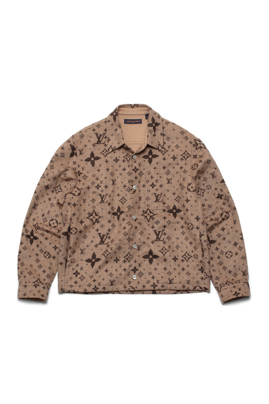 Louis Vuitton 2025 LV Monogram Wool Jacket - Xia Office