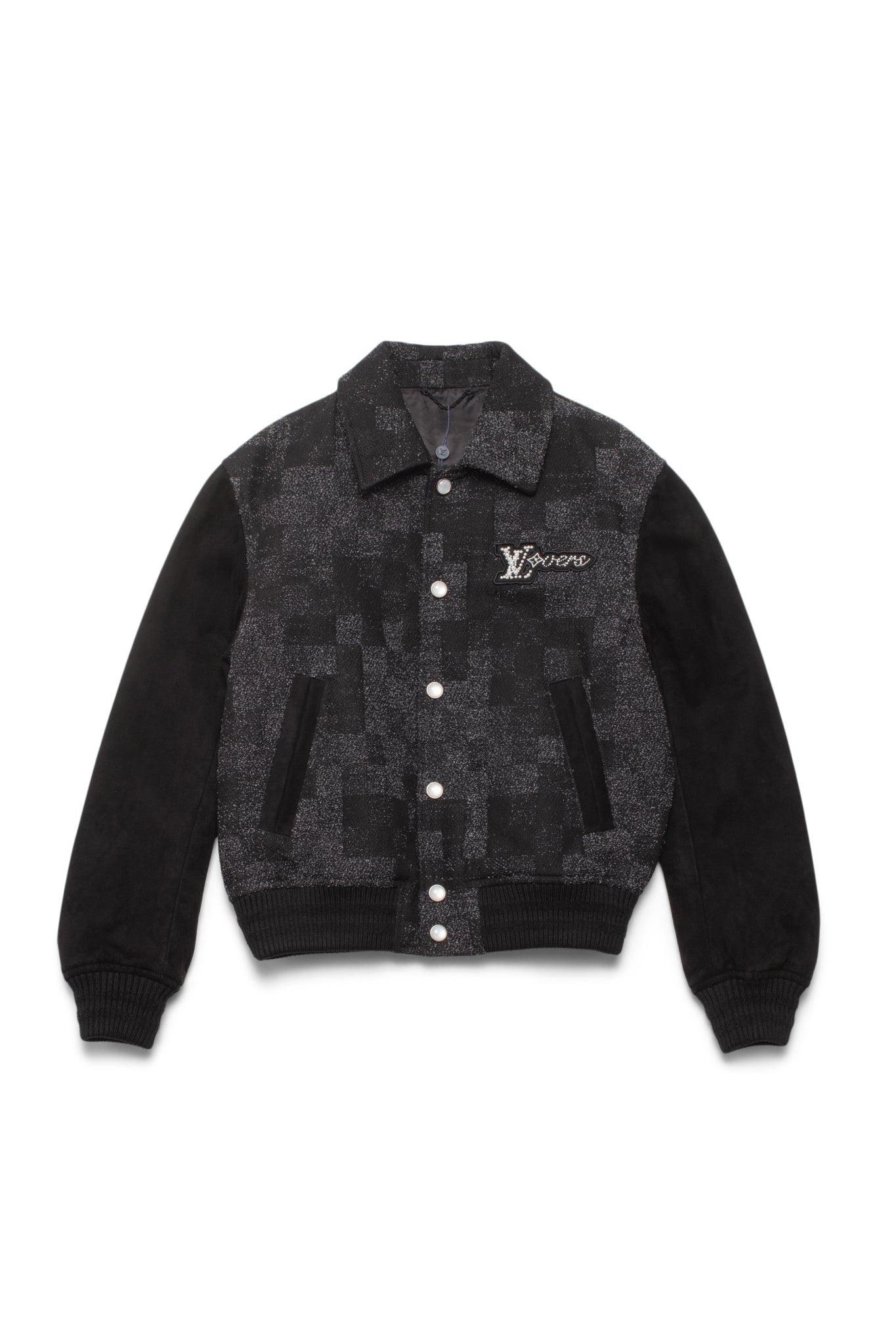 Louis Vuitton Mix Leather Varsity Blouson - Xia Office