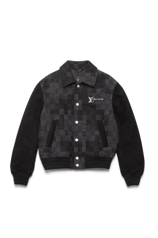 Louis Vuitton Mix Leather Varsity Blouson - Xia Office