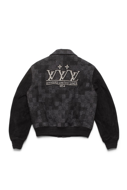 Louis Vuitton Mix Leather Varsity Blouson - Xia Office