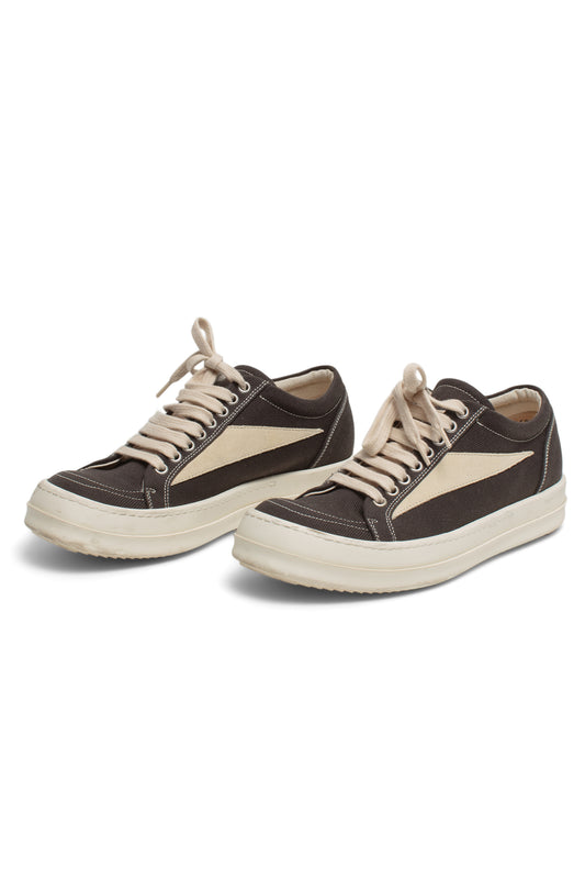 Rick Owens DRKSHDW Hustler Blue/Milk Vintage Sneakers - Xia Office