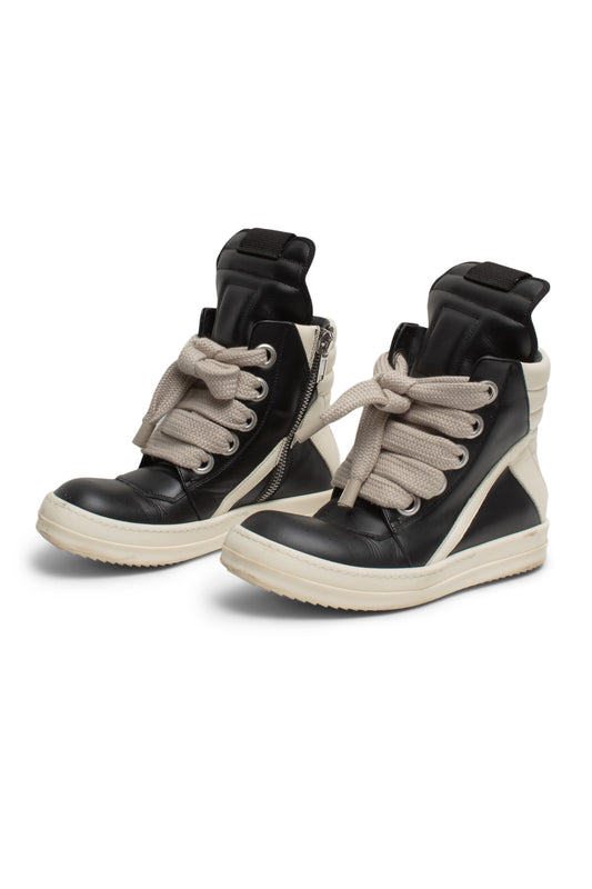 Rick Owens FW25 Concordians Jumbolace Geobasket Sneaker - Xia Office