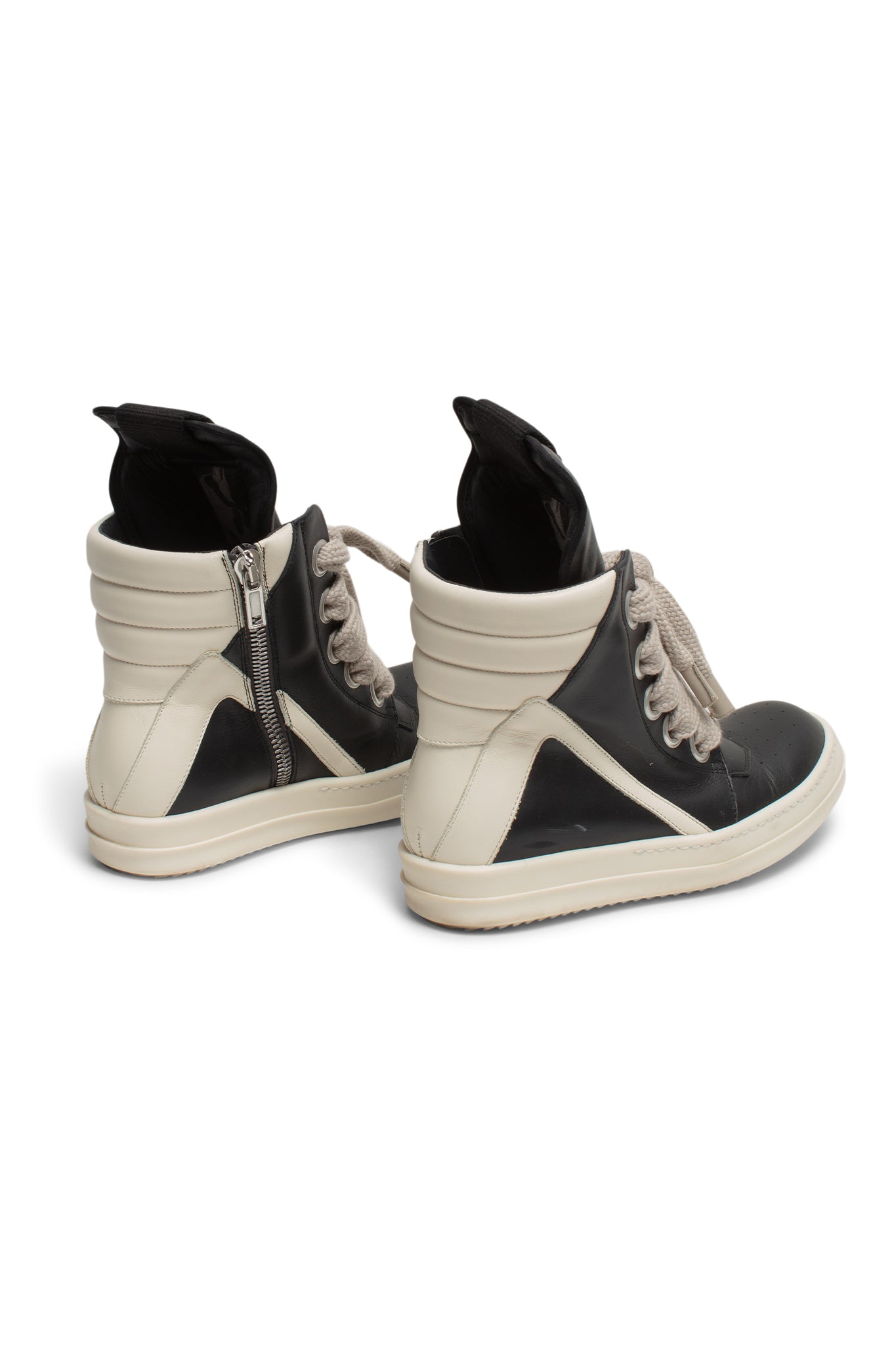 Rick Owens FW25 Concordians Jumbolace Geobasket Sneaker - Xia Office