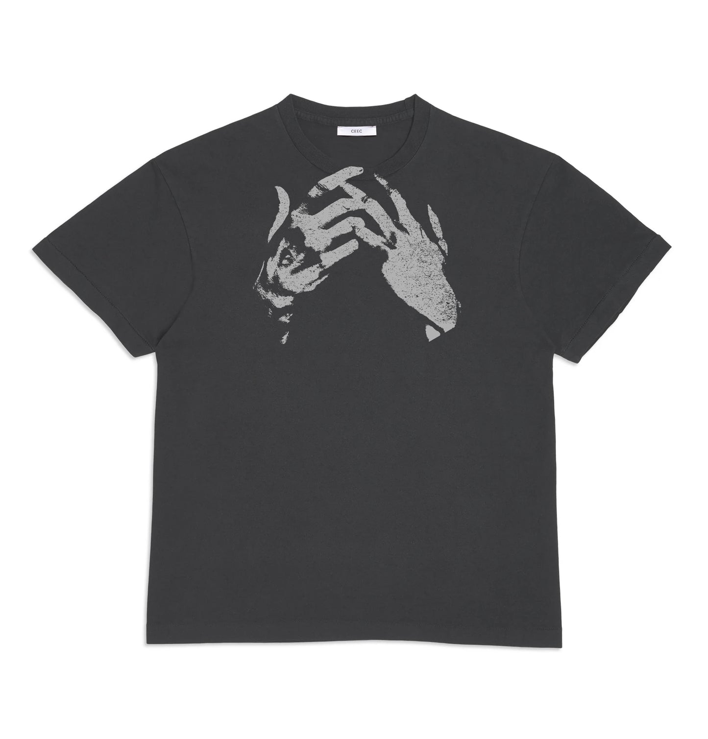 CEEC Chock T-shirt in Washed Black - Xia Office
