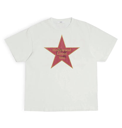 CEEC Hollywood Star T-shirt in Ivory - Xia Office
