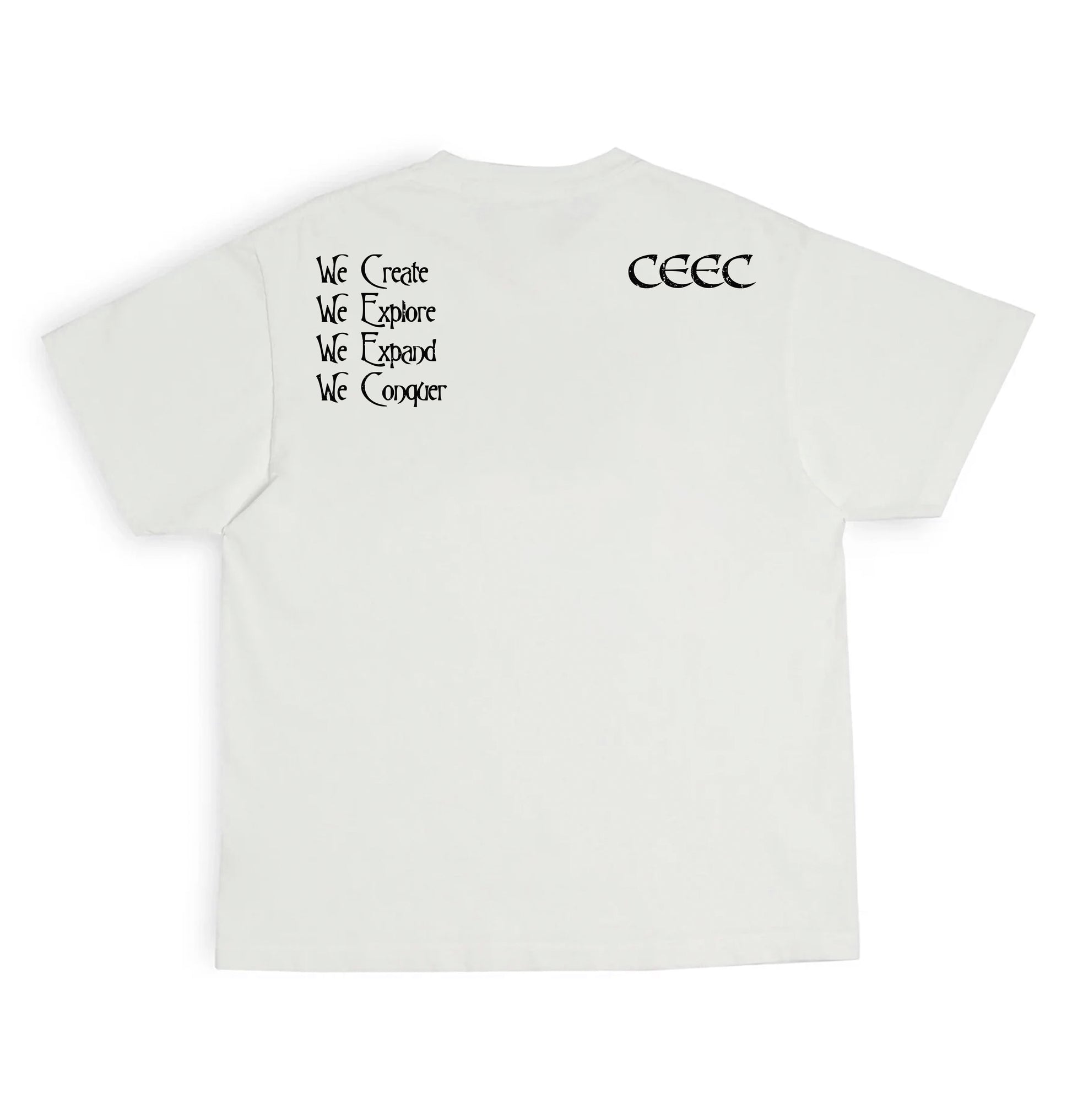 CEEC Tornado Type T-shirt in White - Xia Office