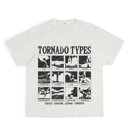 CEEC Tornado Type T-shirt in White - Xia Office