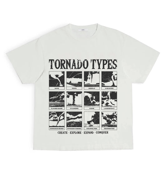 CEEC Tornado Type T-shirt in White - Xia Office
