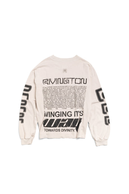 RRR123 Divinity Paper Garden Long Sleeve T-shirt - Xia Office