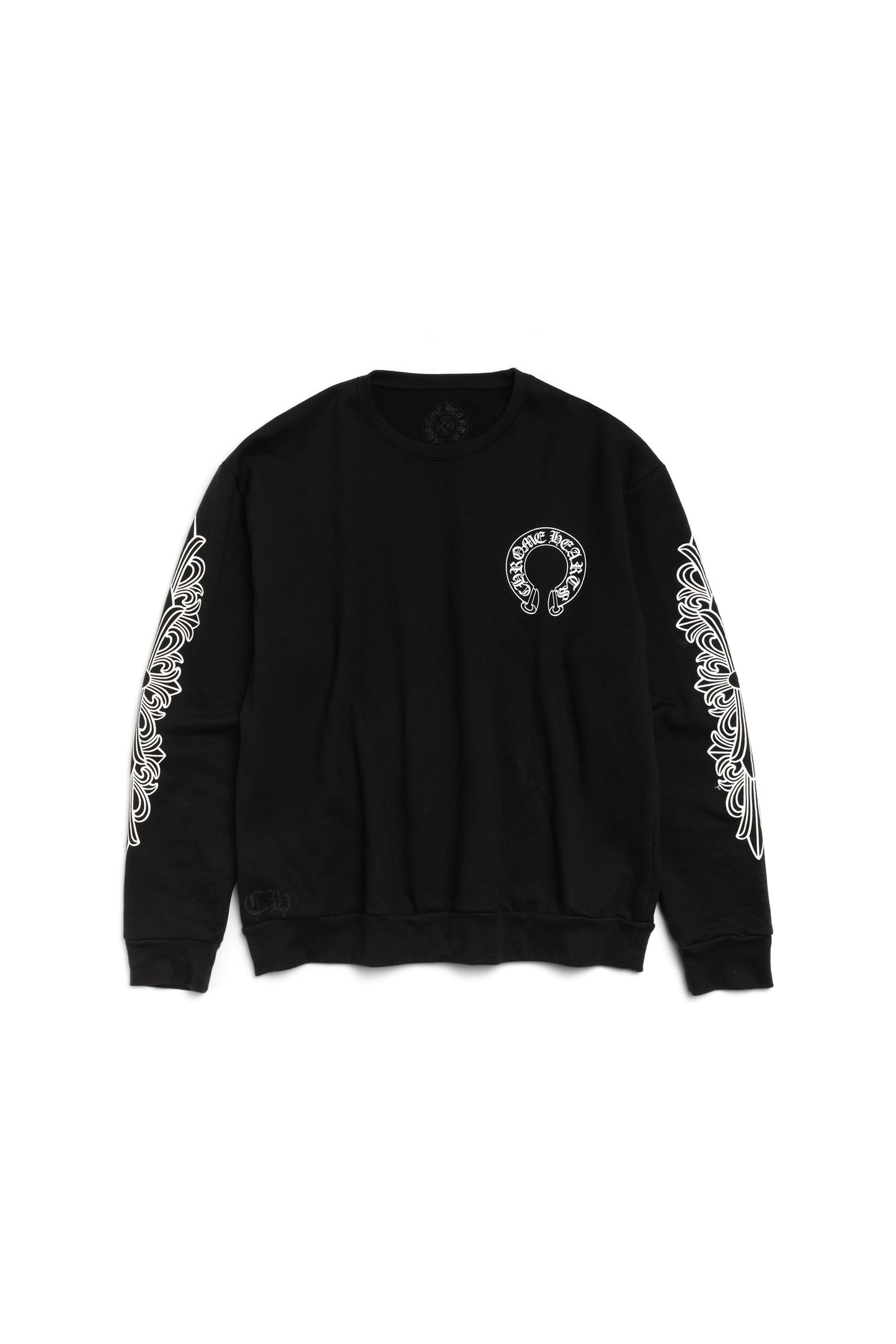 Chrome Hearts Horseshoe Logo Crewneck Sweatshirt - Xia Office