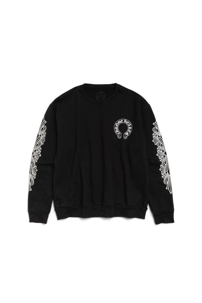 Chrome Hearts Horseshoe Logo Crewneck Sweatshirt - Xia Office