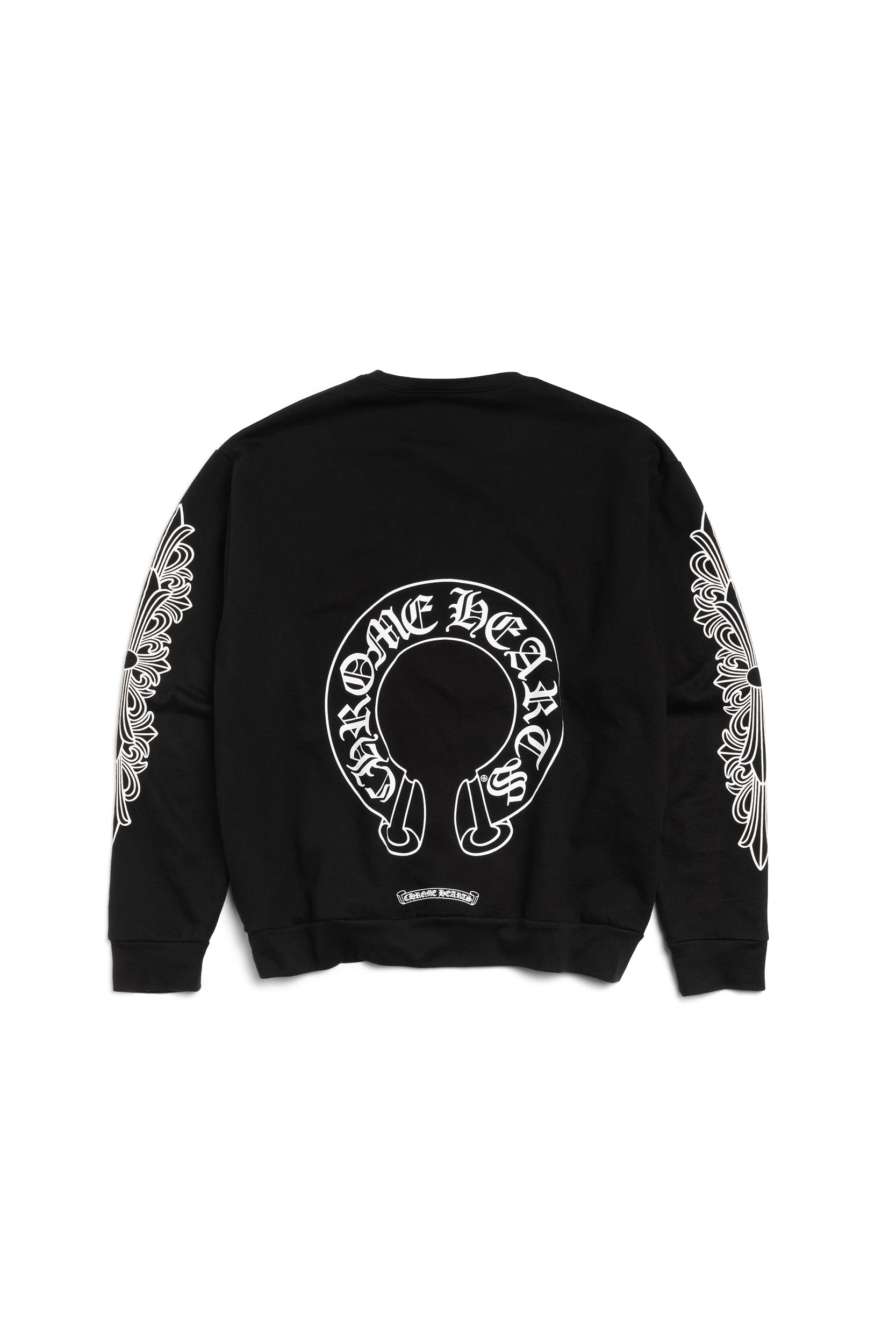 Chrome Hearts Horseshoe Logo Crewneck Sweatshirt - Xia Office