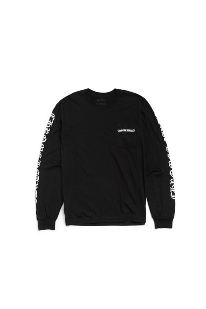 Chrome Hearts Scroll Logo Long Sleeve T-shirt - Xia Office