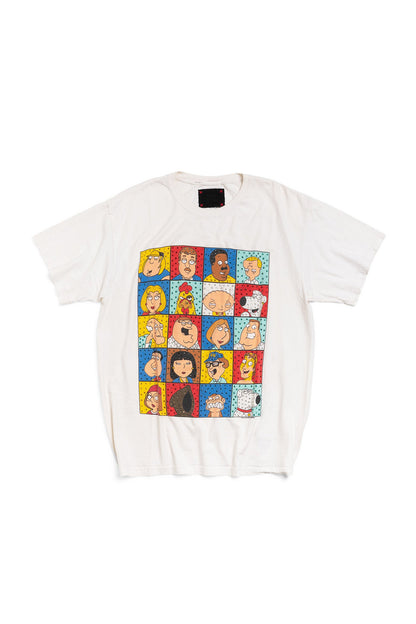 Vintage 2008 Family Guy TV Show T-Shirt With Hand-embellished Rhinestones - Xia Office