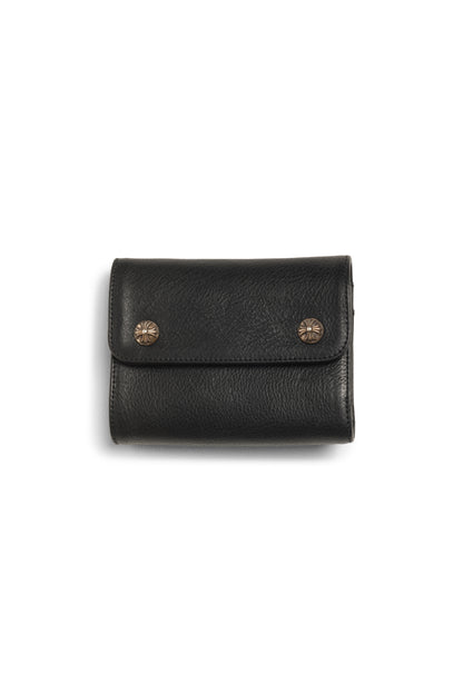 Chrome Hearts Mini Wave Leather Wallet - Xia Office