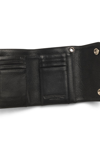 Chrome Hearts Mini Wave Leather Wallet - Xia Office