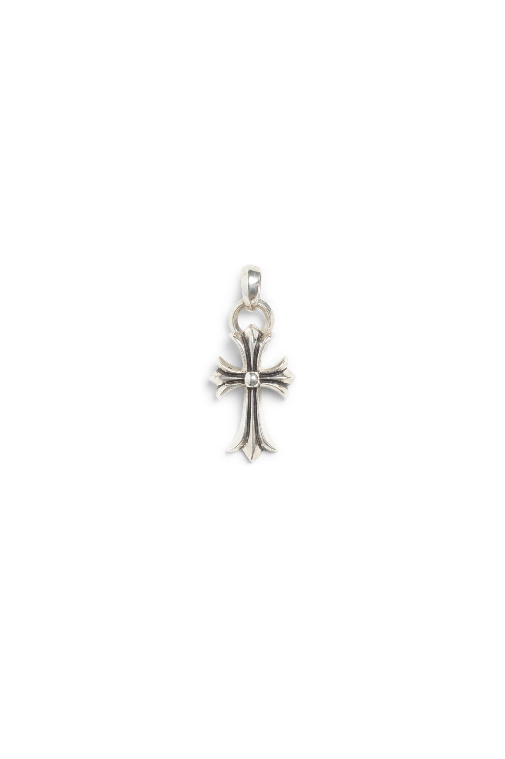 Chrome Hearts Silver Cross With Bale Pendant - Xia Office