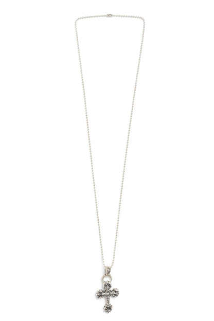 Chrome Hearts Filigree Cross Pendant with Ball Chain - Xia Office