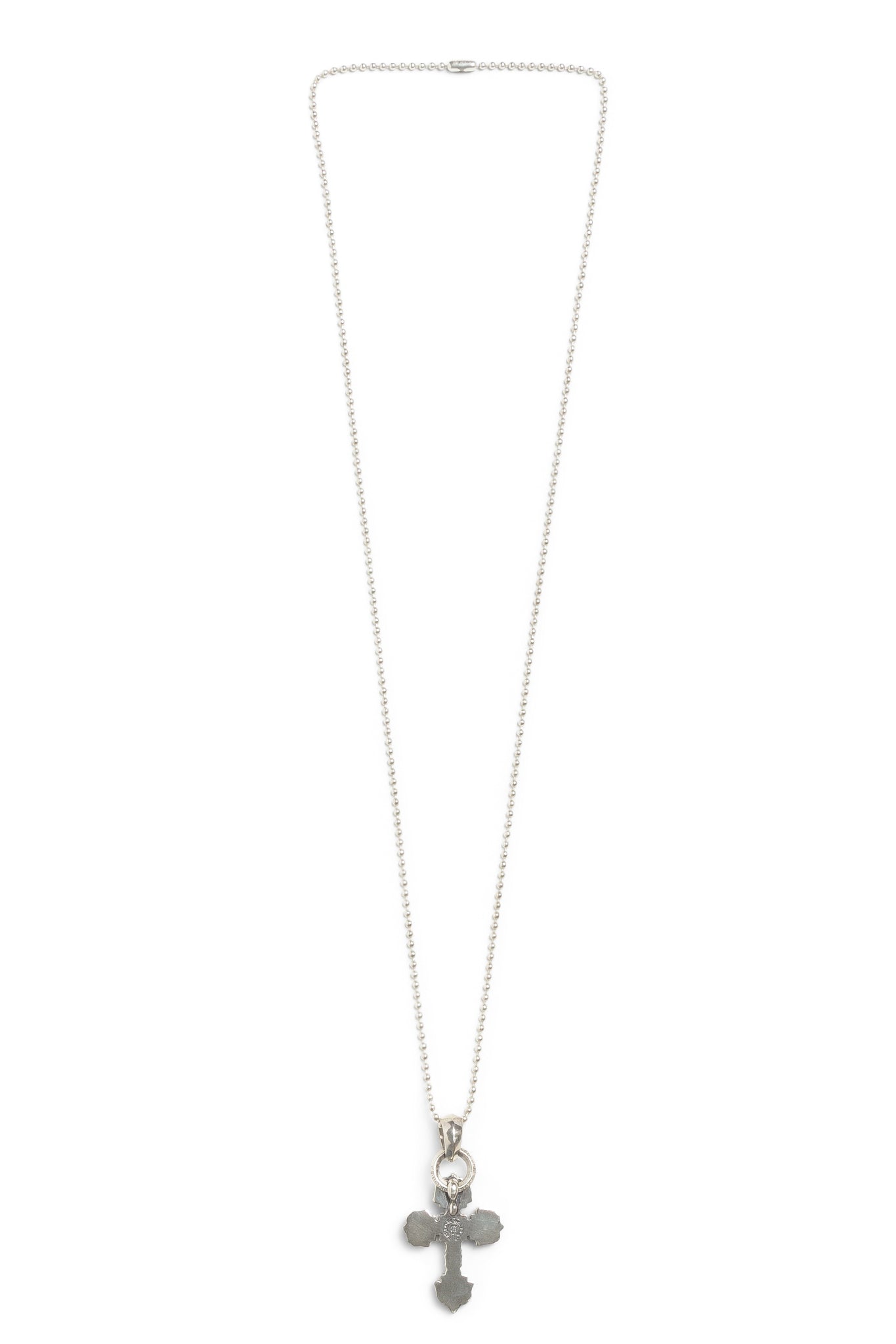 Chrome Hearts Filigree Cross Pendant with Ball Chain - Xia Office