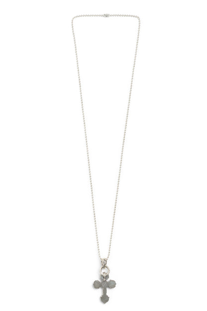 Chrome Hearts Filigree Cross Pendant with Ball Chain - Xia Office