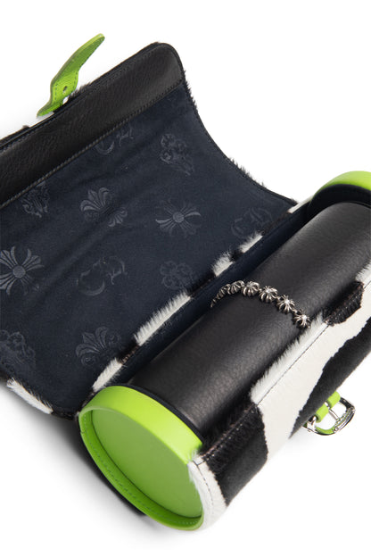 Chrome Hearts Cemetery Cross Patch Zebra Stripe Watch Roll - Xia Office