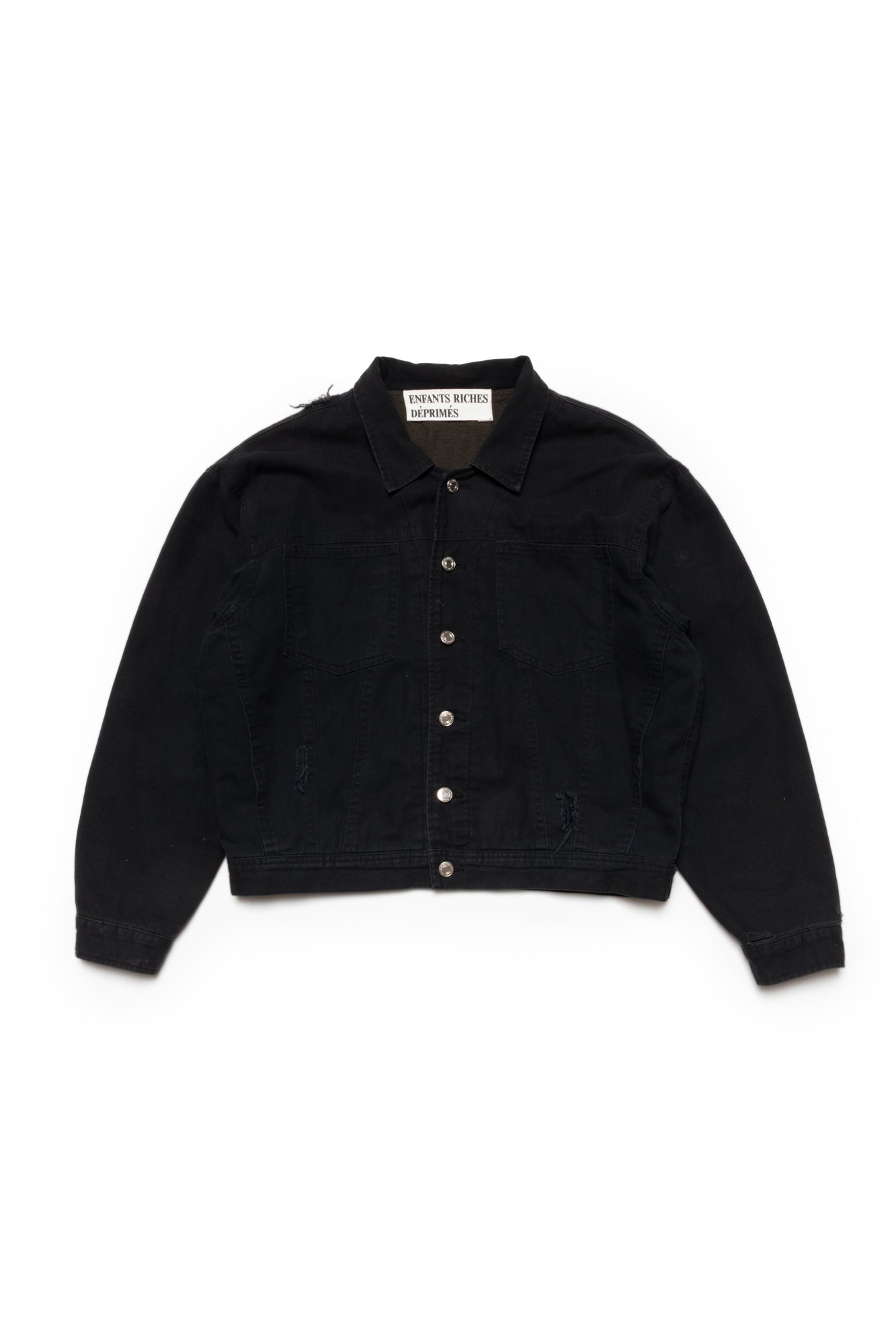 Enfants Riches Déprimés Distressed Button-Up Jacket - Xia Office