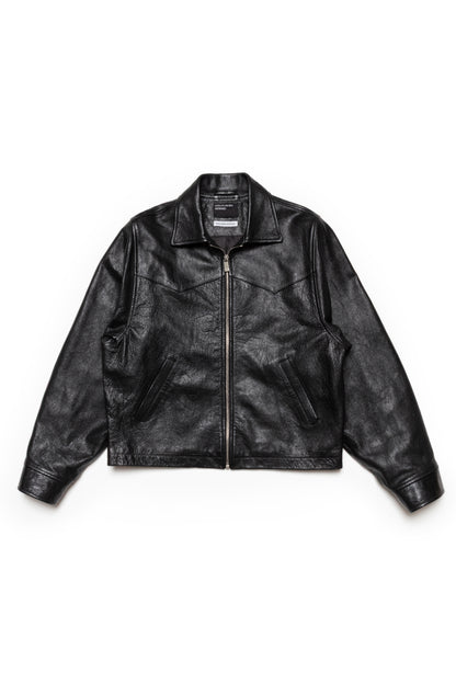 Enfants Riches Déprimés Signature Western Leather Jacket - Xia Office