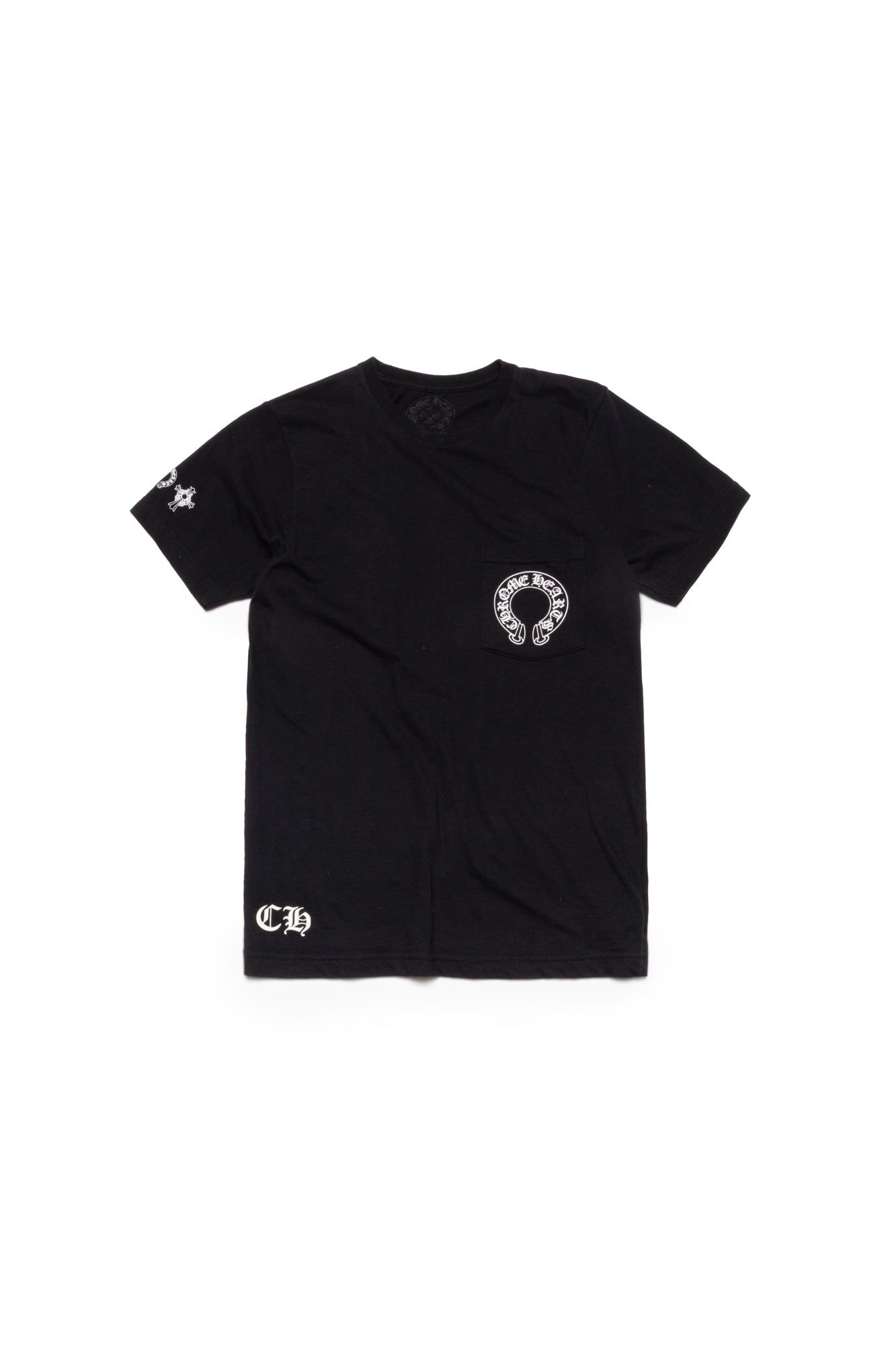 Chrome Hearts T Bar Logo With Pocket Short Sleeve T-shirt - Xia Office