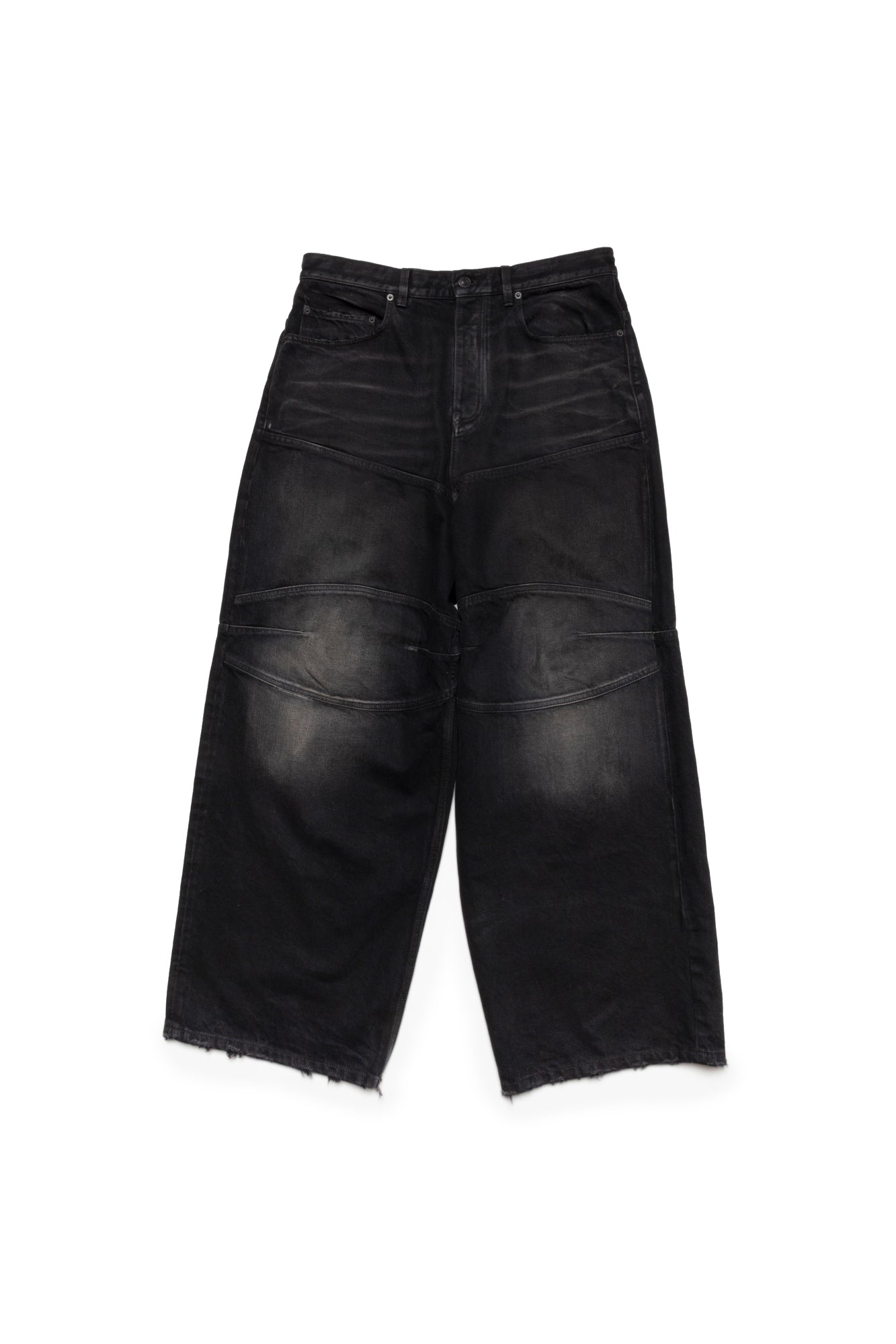 Balenciaga Men's Double Knee Pants in Black - Xia Office