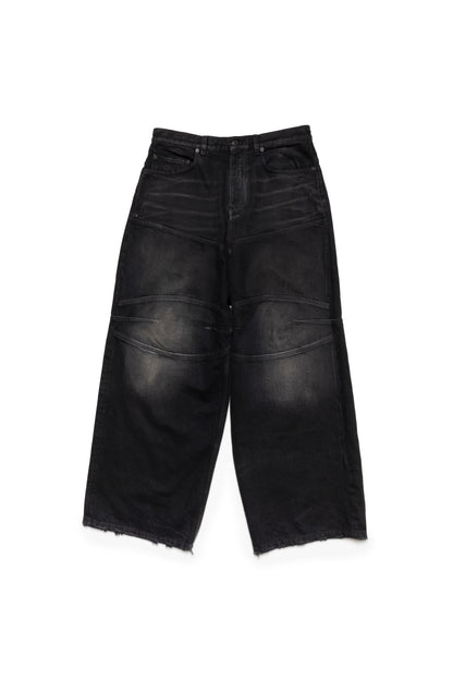 Balenciaga Men's Double Knee Pants in Black - Xia Office