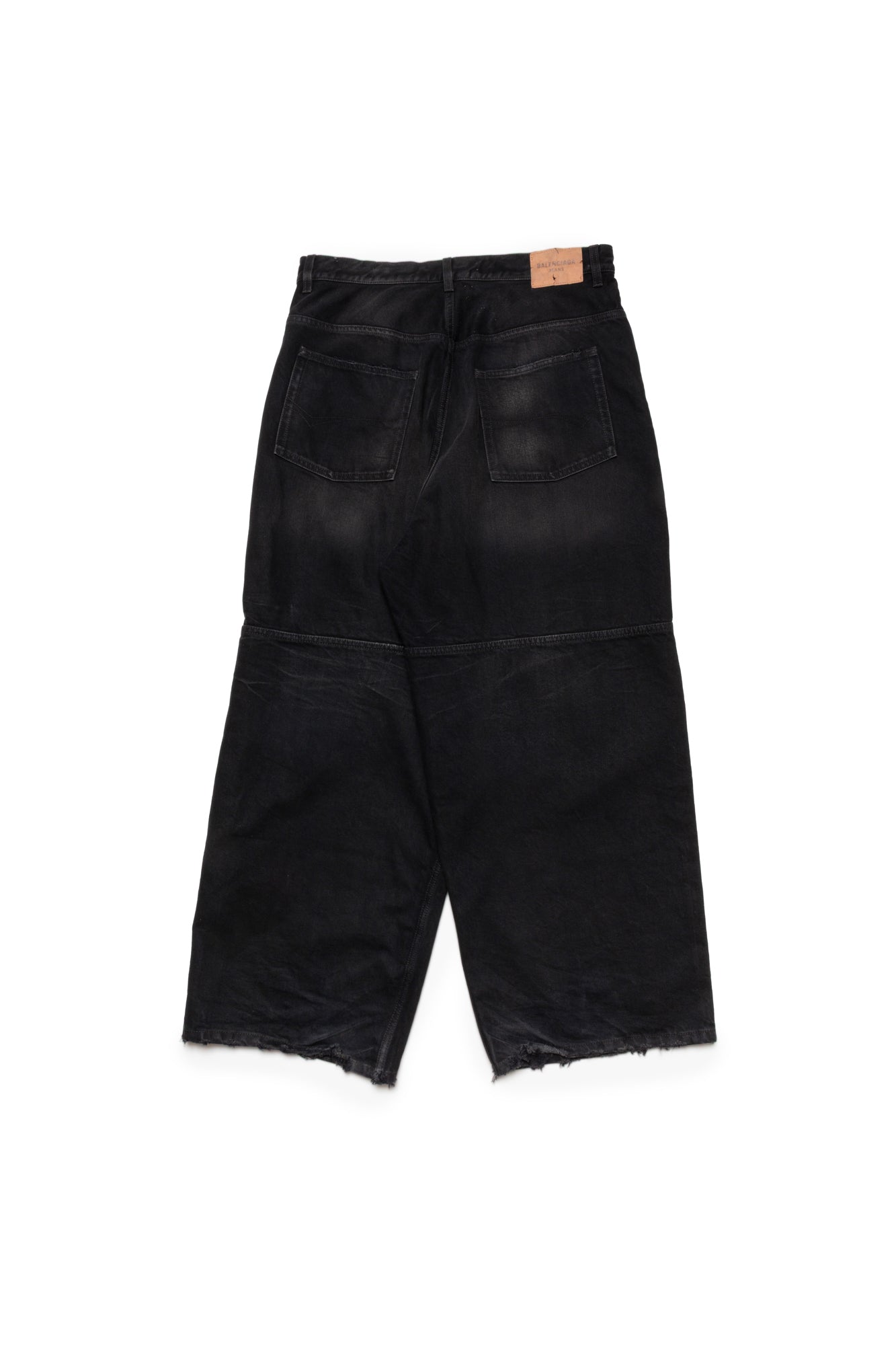 Balenciaga Men's Double Knee Pants in Black - Xia Office