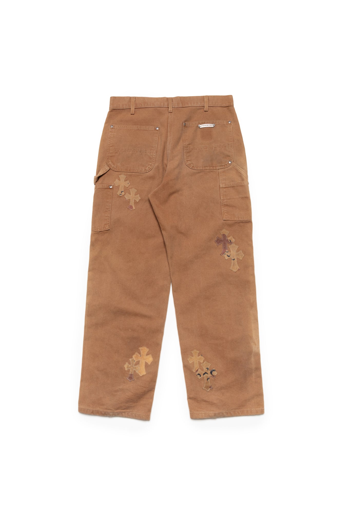Chrome Hearts x Matty Boy Sex Records Carhartt Cross Patch Carpenter Pants - Xia Office
