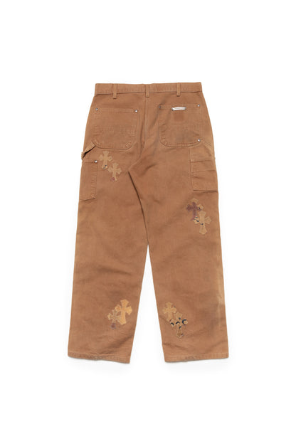 Chrome Hearts x Matty Boy Sex Records Carhartt Cross Patch Carpenter Pants - Xia Office