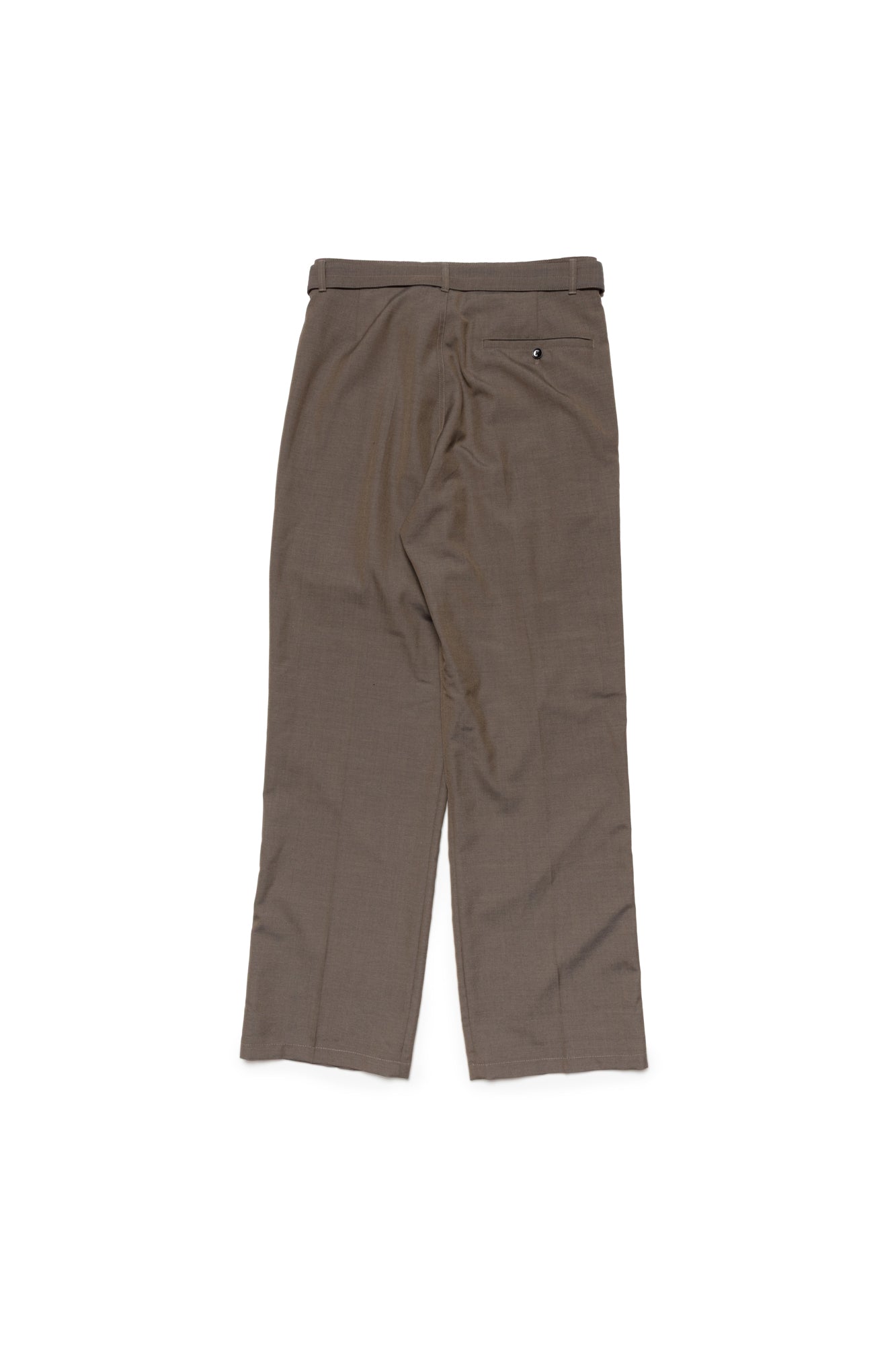 Lemaire Brown Belted Pleated Trousers - Xia Office