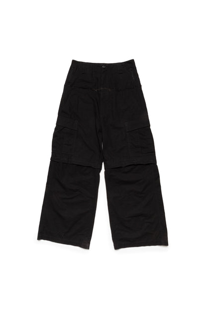 Balenciaga 2024 Black Cut-Up Cargo Pants - Xia Office